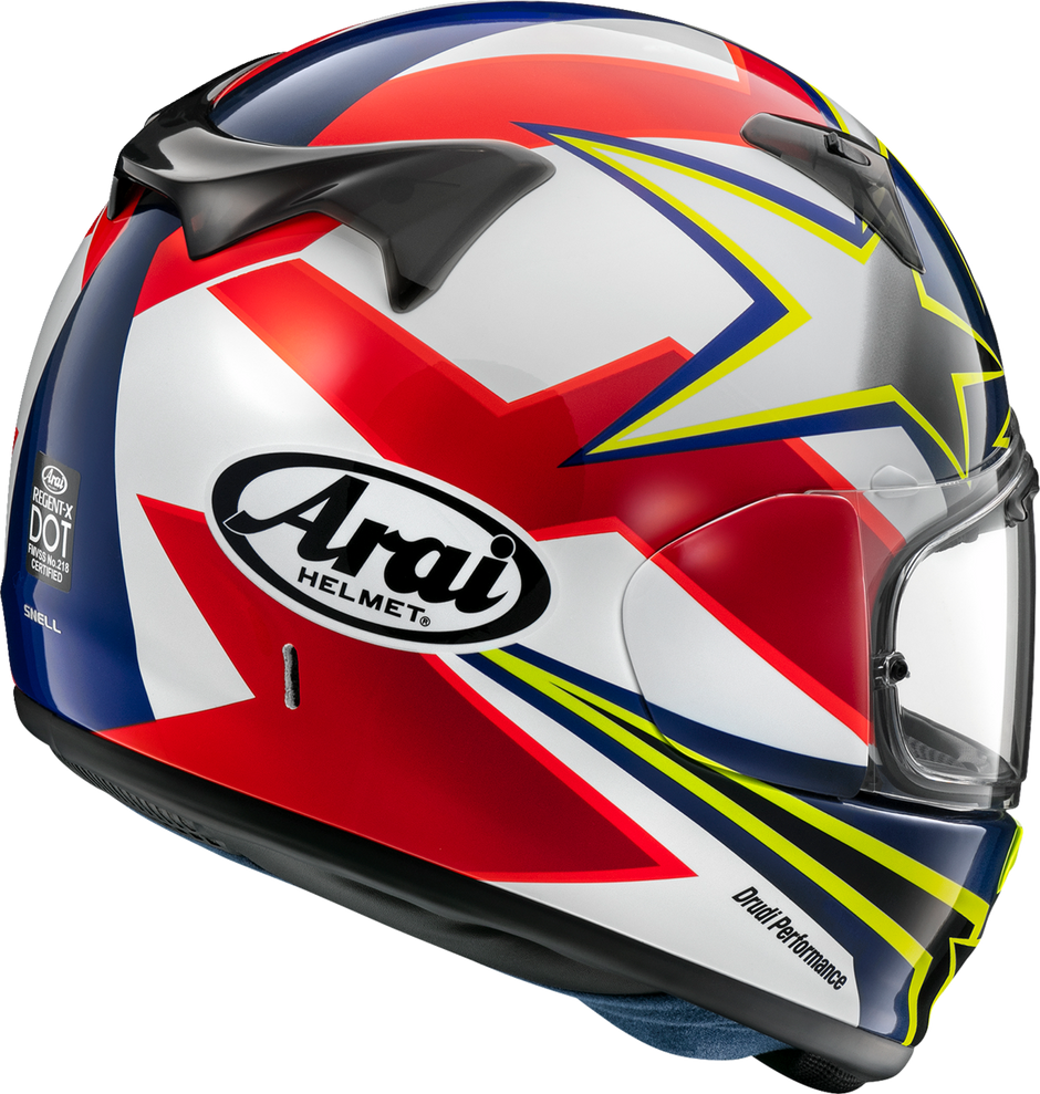 ARAI HELMETS Regent-X Helmet - Stars & Stripes - Dark - Medium 0101-17465