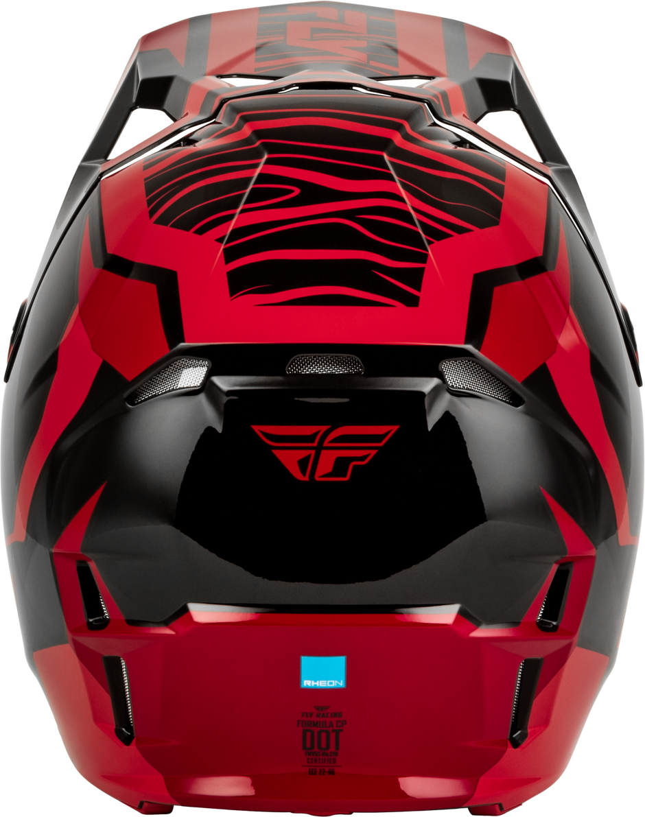Formula Cp Charge Helmet Black/Red Lg
