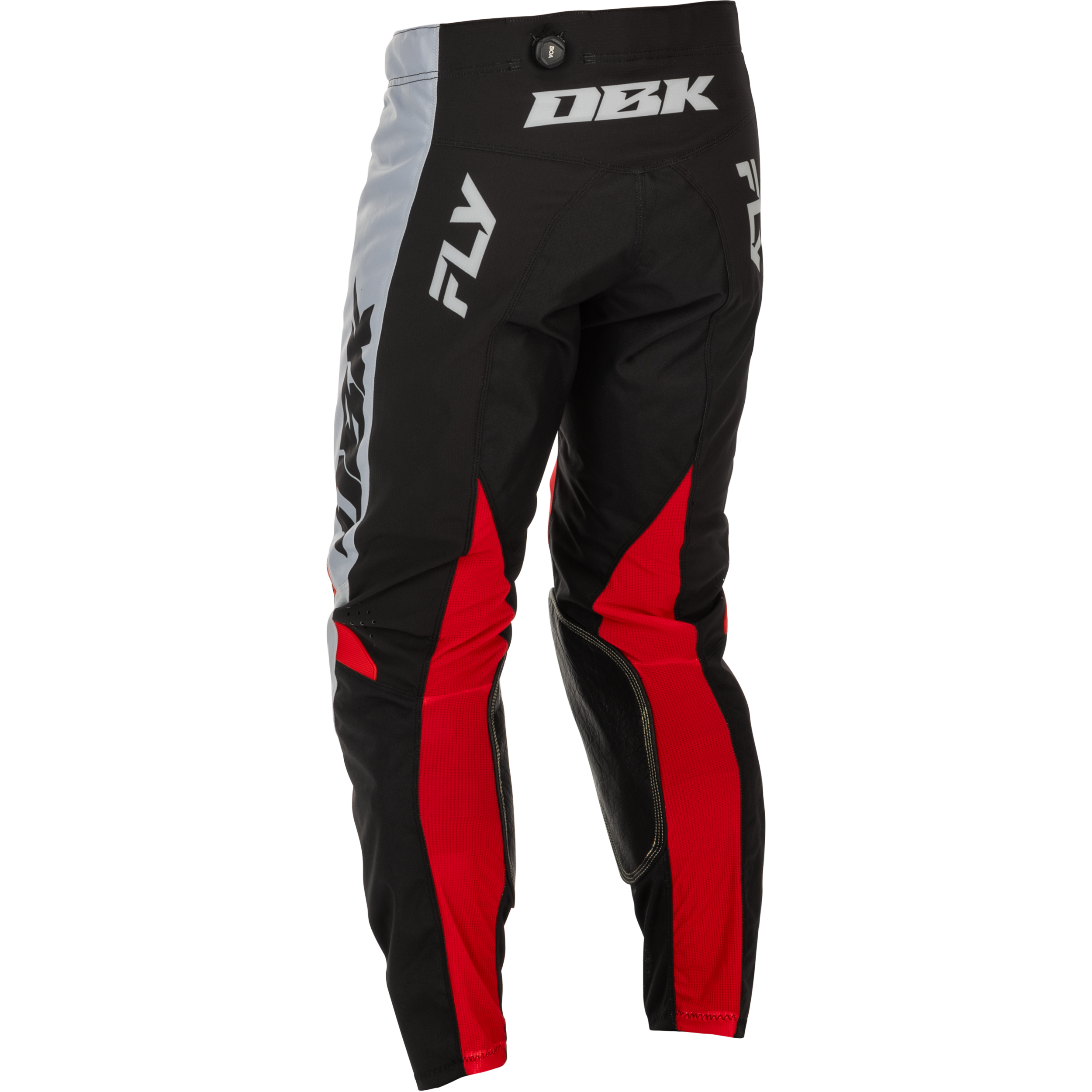 Kinetic Dbk Pants Grey/Black/Red Sz 28