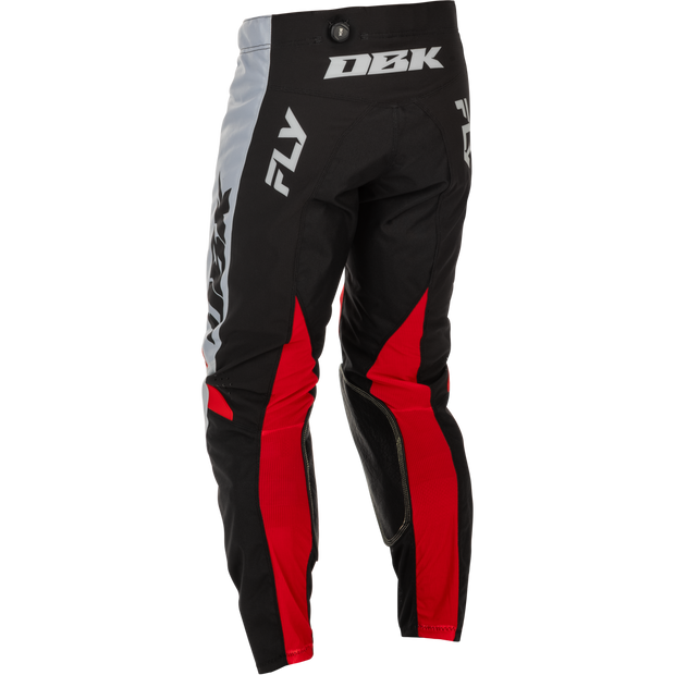 Kinetic Dbk Pants Grey/Black/Red Sz 28