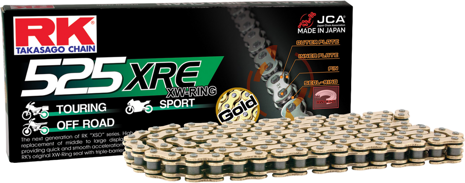 Gb525xre Drive Chain Gold 525 X 120