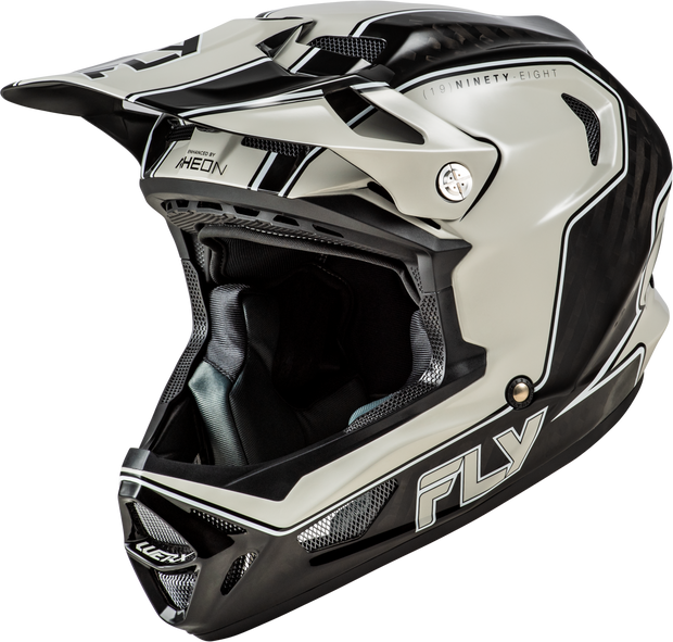 Werx R Flow Carbon Helmet Black Carbon/Grey Lg