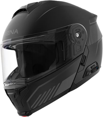 Specter Smart Flip Up Helmet Matte Black 2x