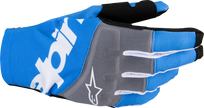 ALPINESTARS Techstar MX Gloves - Black/Blue - Small 3560125-17-S