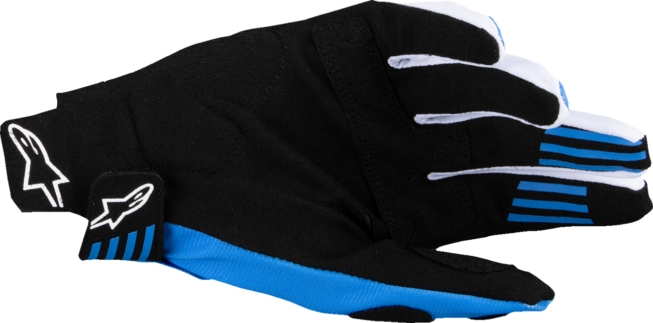 ALPINESTARS Techstar MX Gloves - Black/Blue - Small 3560125-17-S