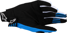 ALPINESTARS Techstar MX Gloves - Black/Blue - Small 3560125-17-S