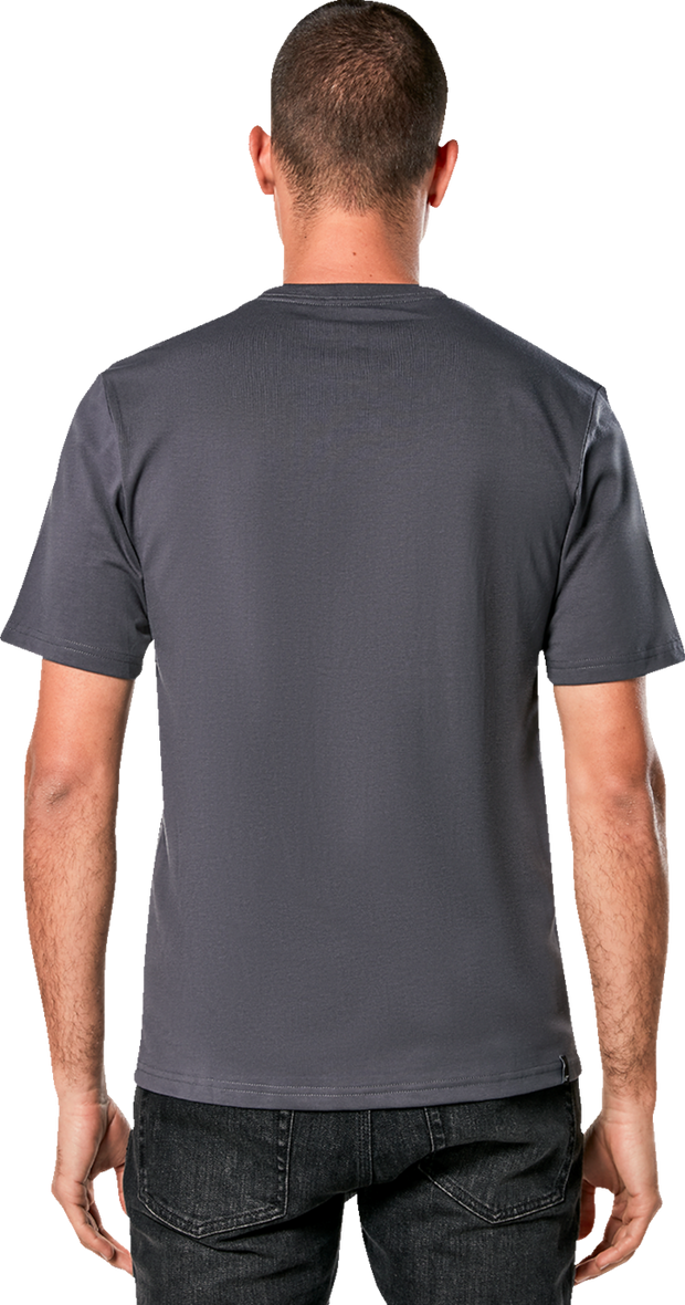 ALPINESTARS Always 2.0 CSF T-Shirt - Charcoal/Black/Blue - Large 1214-73106-1818-L