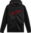 ALPINESTARS Ageless V3 Zip Hoodie - Black/Red - Large 1244-51490-1030-L