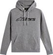 ALPINESTARS Blaze V3 Pullover Hoodie - Heather Gray/Black - XL 1244-52030-1126-XL