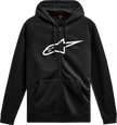 ALPINESTARS Ageless V3 Zip Hoodie - Black/White - Medium 1244-51490-1020-M