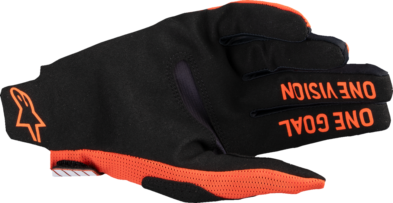 ALPINESTARS Radar Pro MX Gloves - Hot Orange - Small 3560325-420-S