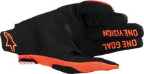 ALPINESTARS Radar Pro MX Gloves - Hot Orange - Small 3560325-420-S