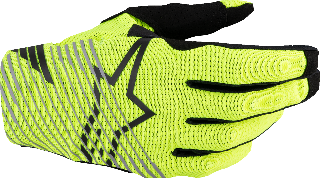 ALPINESTARS Radar Pro MX Gloves - Fluo Yellow - Medium 3560325-55-M