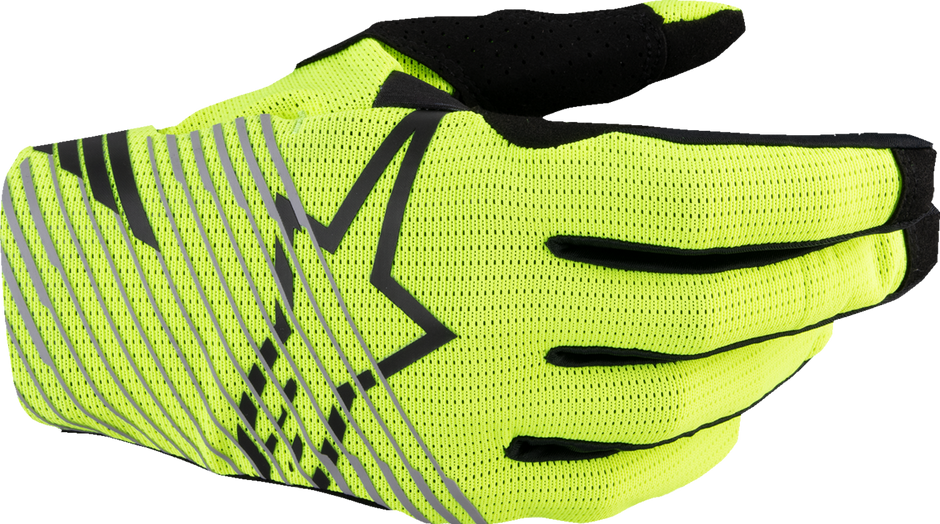 ALPINESTARS Radar Pro MX Gloves - Fluo Yellow - Medium 3560325-55-M