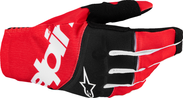 ALPINESTARS Techstar MX Gloves - Black/Bright Red - Small 3560125-1303-S