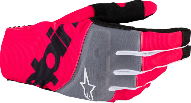ALPINESTARS Techstar MX Gloves - Black/Fluo Pink - Small 3560125-1390-S