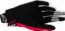 ALPINESTARS Techstar MX Gloves - Black/Fluo Pink - Small 3560125-1390-S