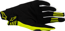 ALPINESTARS Techstar MX Gloves - Black/Fluo Yellow - Medium 3560125-155-M