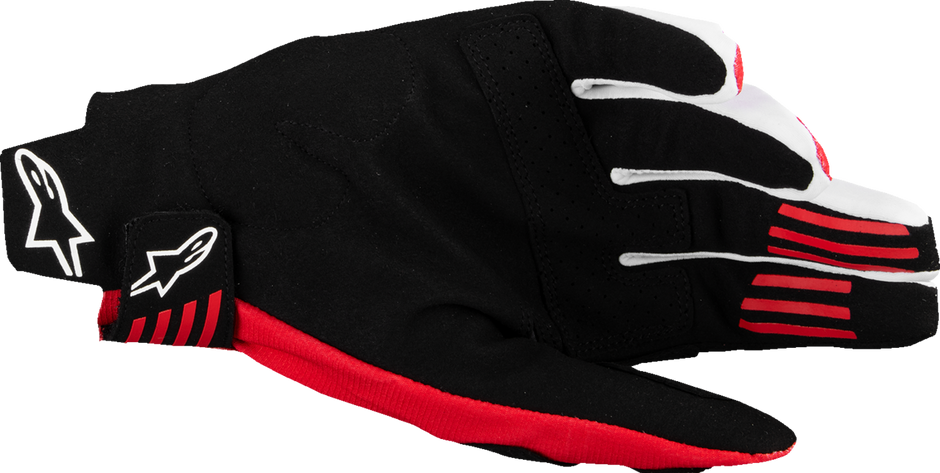 ALPINESTARS Techstar MX Gloves - Black/Bright Red - Small 3560125-1303-S