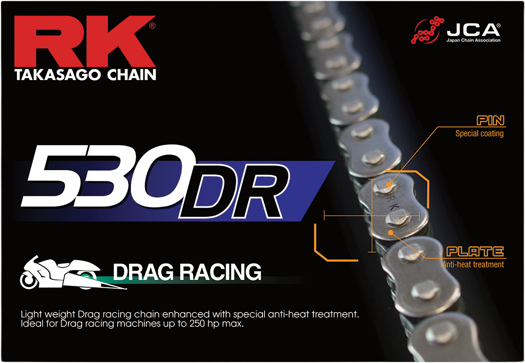 530dr Drag Racing Chain 530 X 120
