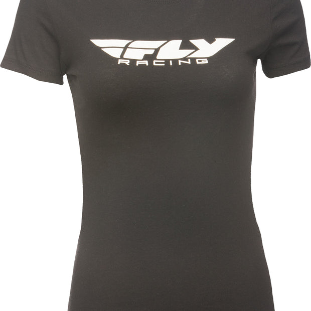 Women's Fly Corporate Tee Black 2x
