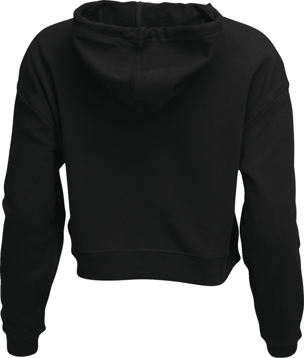 THOR Women's Noise Pullover Crop Hoodie - Black - Small 3051-1245