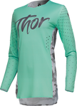 THOR Women's Sportmode Shadow Jersey - Teal - XS 2911-0320