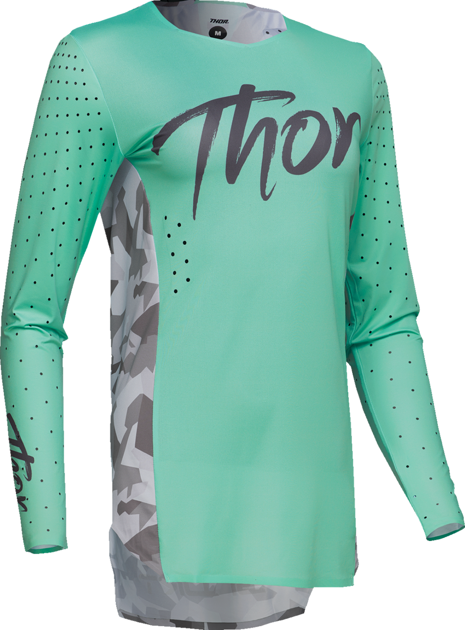 THOR Women's Sportmode Shadow Jersey - Teal - XS 2911-0320
