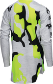 THOR Youth Sportmode Riot Jersey - White/Acid - Medium 2912-2539