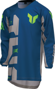 THOR Youth Launchmode Forge Jersey - Blue - Large 2912-2552