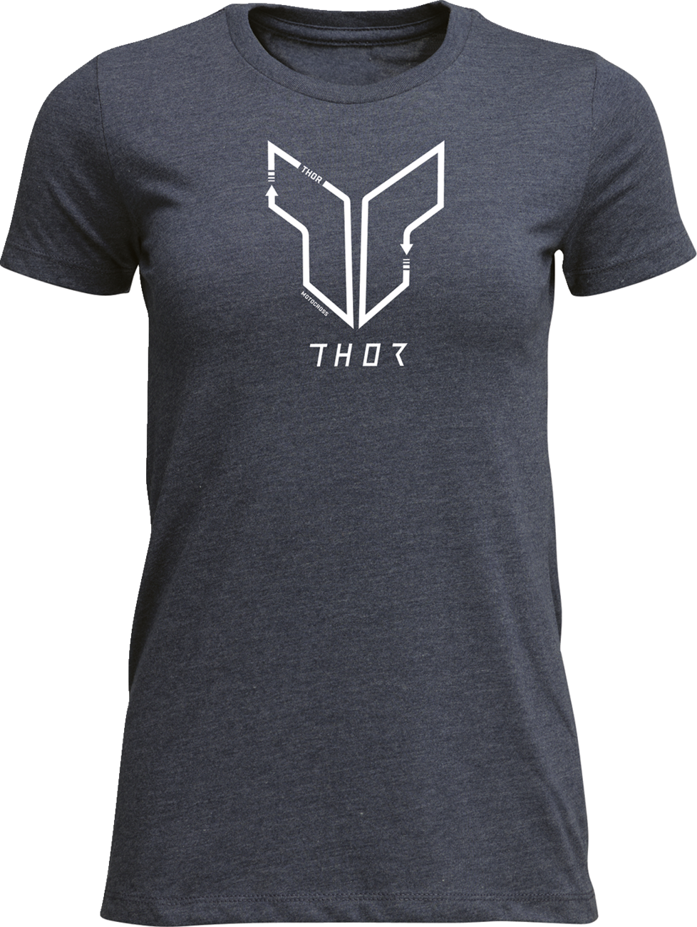 THOR Women's Trax T-Shirt - Navy - Small 3031-4304