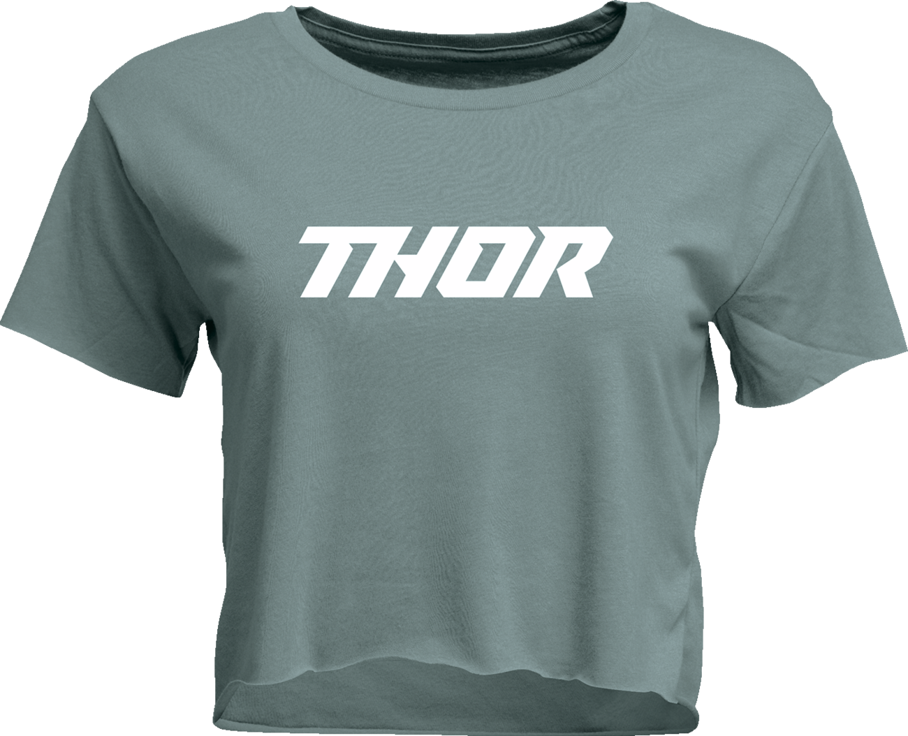 THOR Women's Corp Crop T-Shirt - Mineral - XL 3031-4315