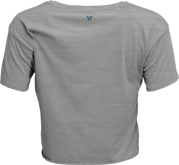 THOR Women's Corp Crop T-Shirt - Heather Gray - XL 3031-4311