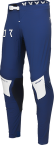 THOR Sportmode Strike Pants in navy color, offroad ATV apparel, US size 33, with reinforced knee and athletic fit.