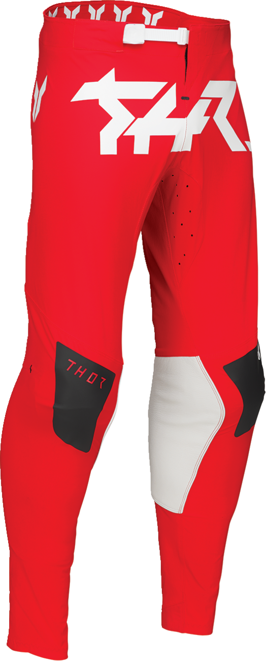 THOR Sportmode Riot Pants - Black/Red - 36 2901-11720