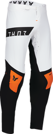THOR Sportmode Rogue Pants White/Orange - US 33 2901-11880