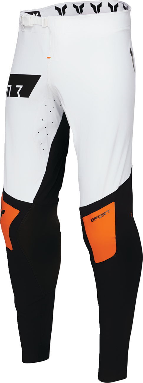 THOR Sportmode Rogue Pants White/Orange - US 33 2901-11880