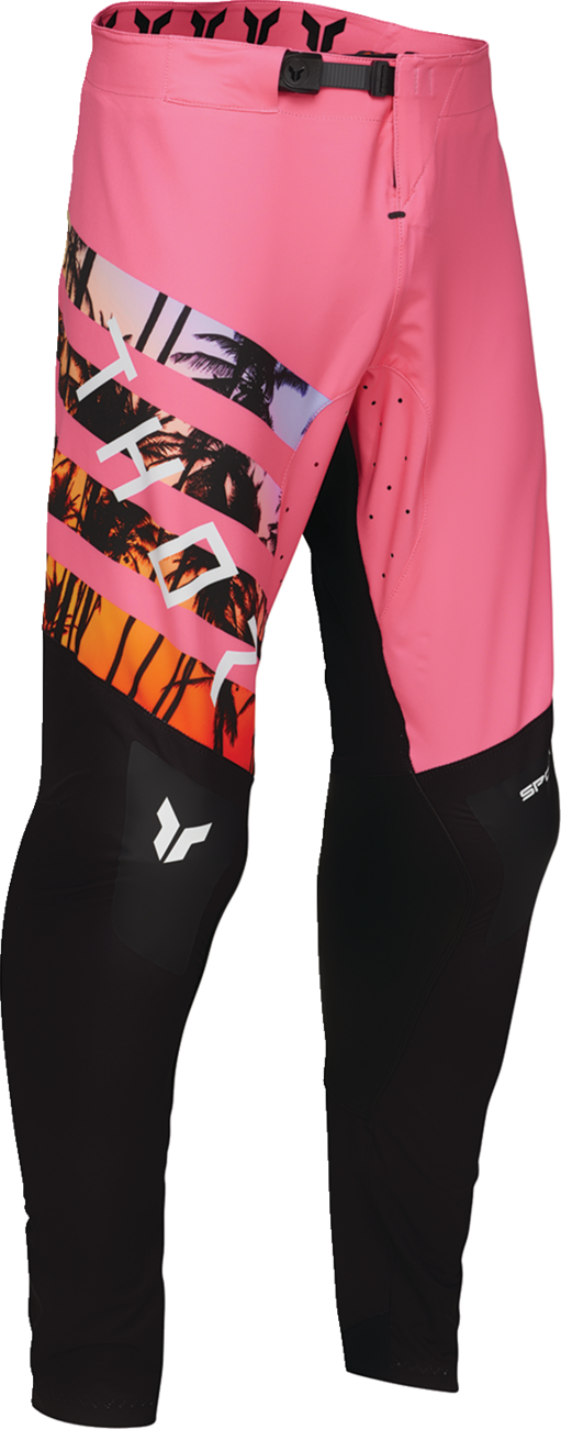 Black THOR Sportmode SD ATV pants in US size 31, designed for off-road riding with durable, comfortable offroad ATV apparel.