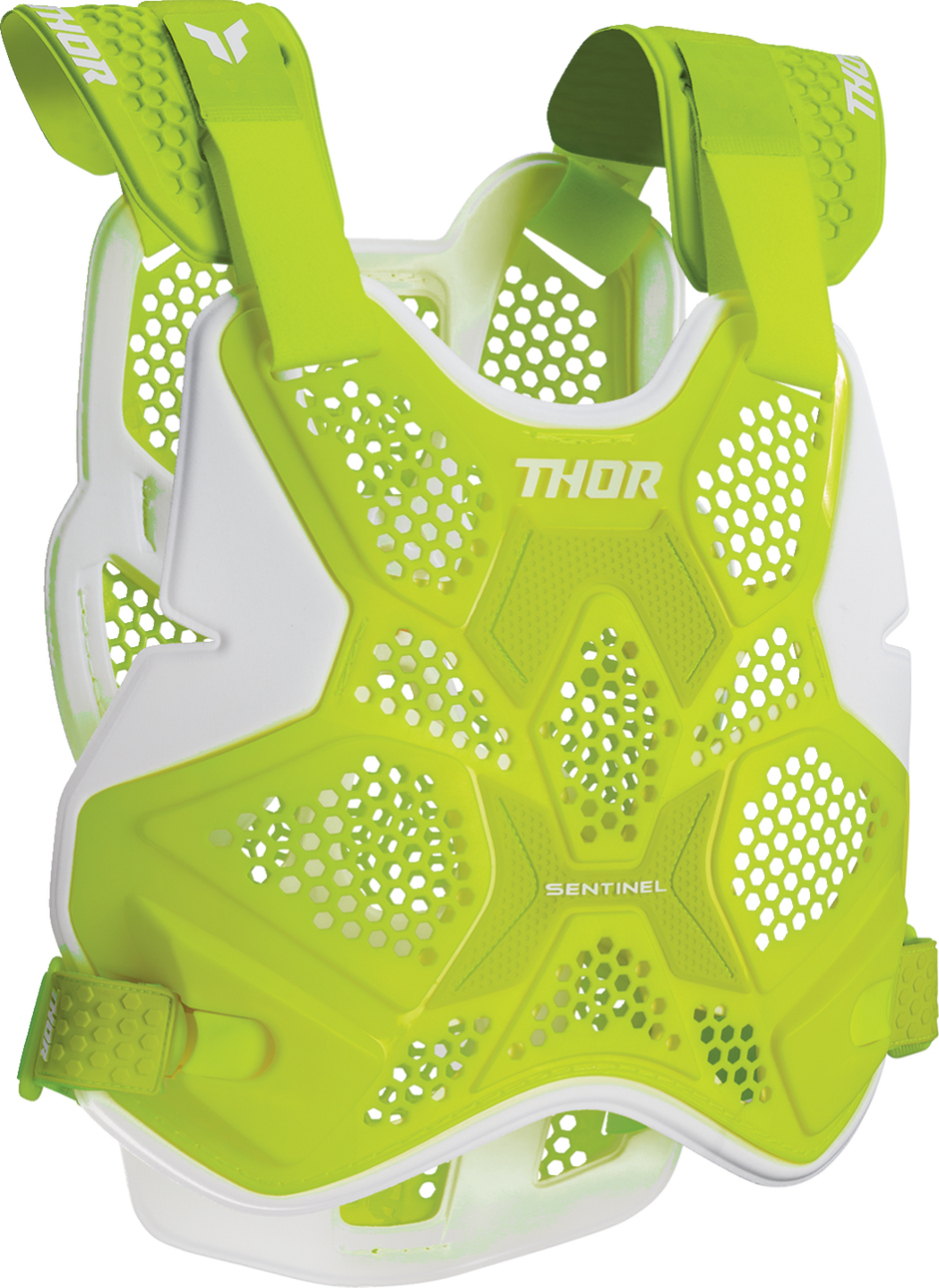 THOR Sentinel LTD Guard in acid color, protective gear for XS/S size, designed for bike or motocross safety.