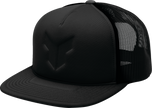 Black THOR Shadow hat from the Headwear Group, featuring a sleek design and adjustable fit.