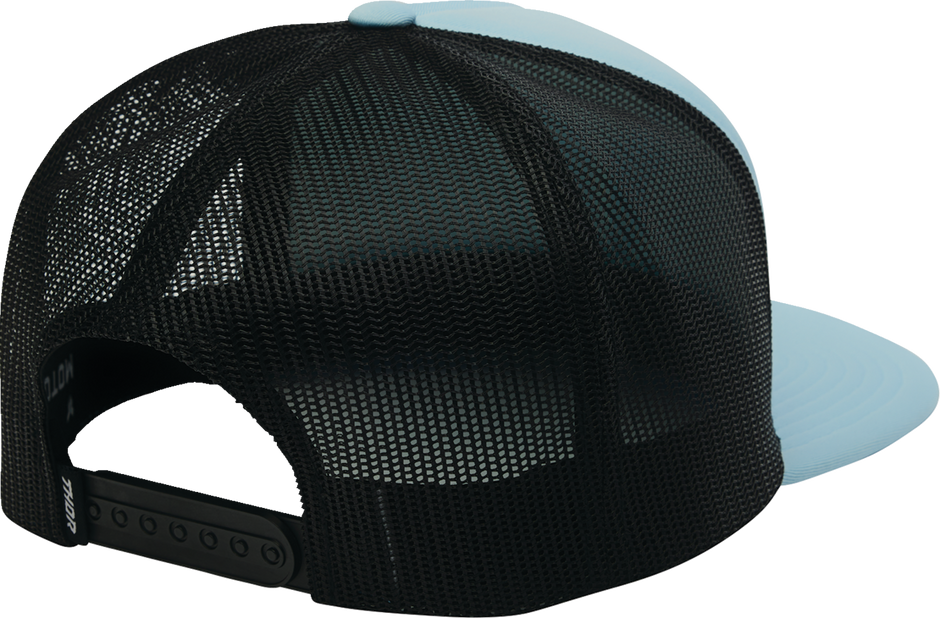 Light blue THOR Shadow Hat, stylish headwear with a sleek design, perfect for outdoor activities and casual wear.