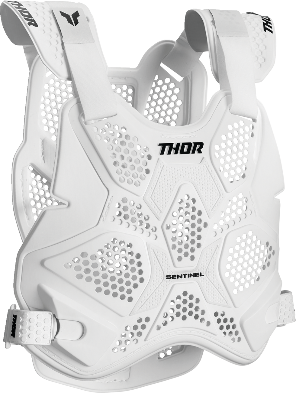 White THOR Sentinel LTD Guard protective gear in size M/L, featuring durable construction and secure fit for safety.