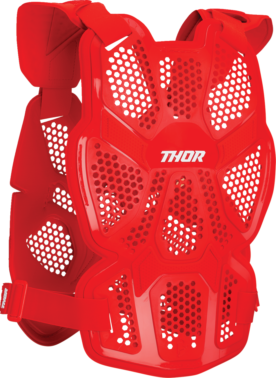 Red THOR Sentinel LTD Guard protective gear, size M/L, designed for motorcycle protection and safety.