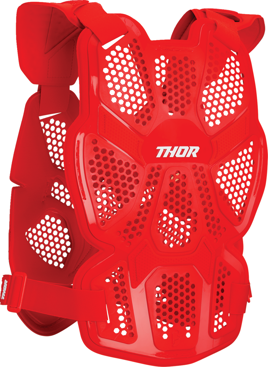 Red THOR Sentinel LTD Guard protective gear, size M/L, designed for motorcycle protection and safety.