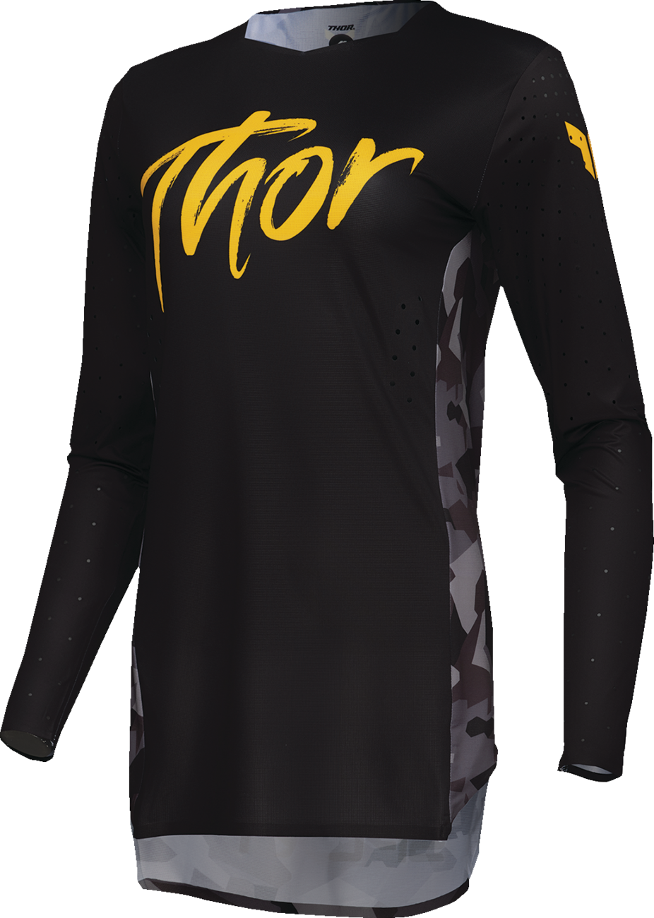 THOR Women's Sportmode Shadow Jersey - Black - XS 2911-0325