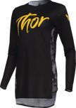 THOR Women's Sportmode Shadow Jersey - Black - XS 2911-0325