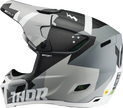 THOR Reflex Sport Carbon offroad full face helmet in gray and white with MIPS® technology, size medium for adult riders.