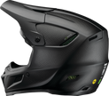 THOR Reflex Sport Carbon Offroad Full Face Helmet in black with MIPS® protection, XS size, sleek stealth design.