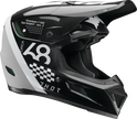 Black and white THOR Reflex Sport Riot MIPS offroad full face helmet for adults, size XL, featuring durable construction and safety features.