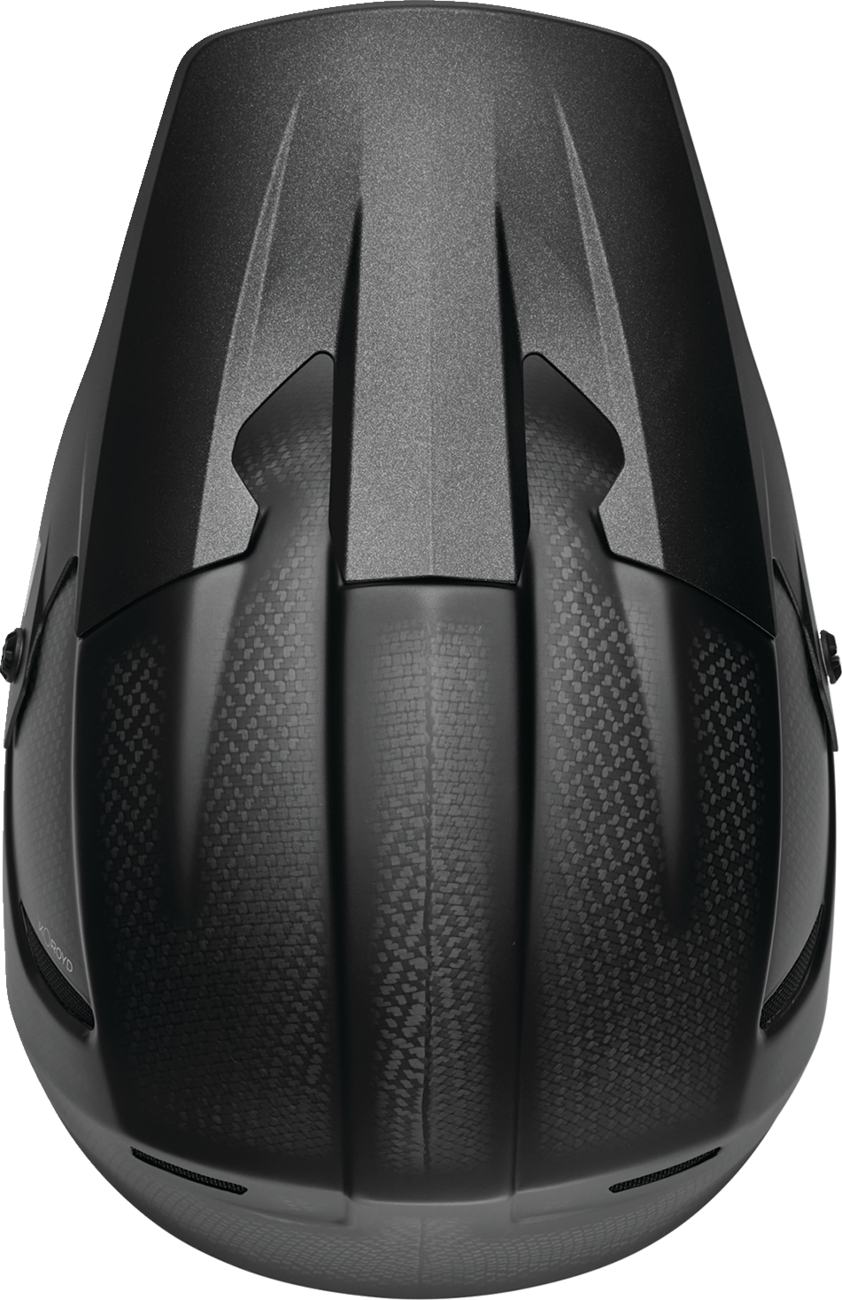Black THOR Reflex Sport Carbon offroad full face helmet with MIPS® technology, XS size, designed for adult motocross riding.